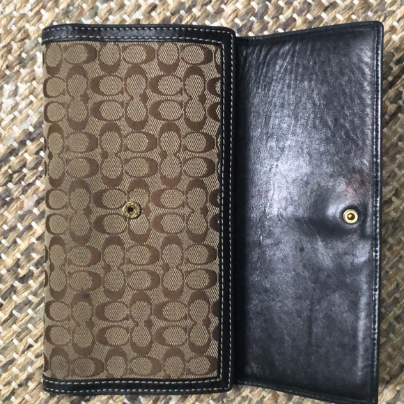 Coach signature tri fold wallet - Picture 5 of 5